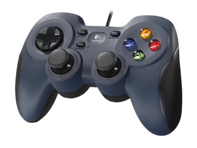 Control Logitech Gamepad F310 de USB (Azul/Negro)