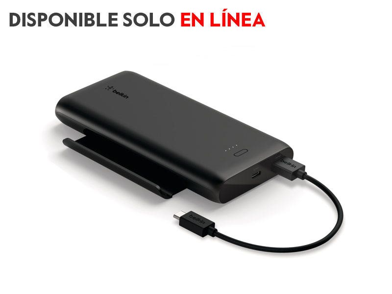 Belkin, Power Bank con Stand -10K mAh-