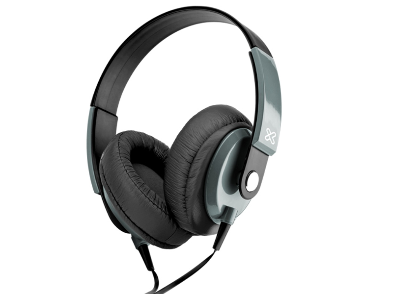 Audífonos Klip Xtreme KHS550 Obsession Over-Ear Alámbricos con Micrófono (Negro)