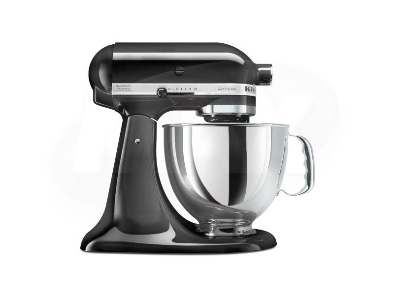 Batidora de  Pedestal Artisan, Kitchen Aid, KSM150PSOB, Color Negro