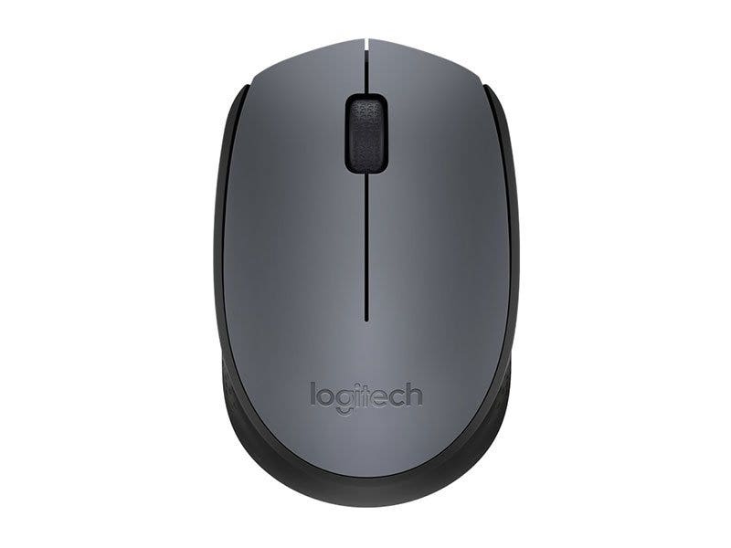 Mouse Inalámbrico Logitech M170 con Receptor USB (Gris)