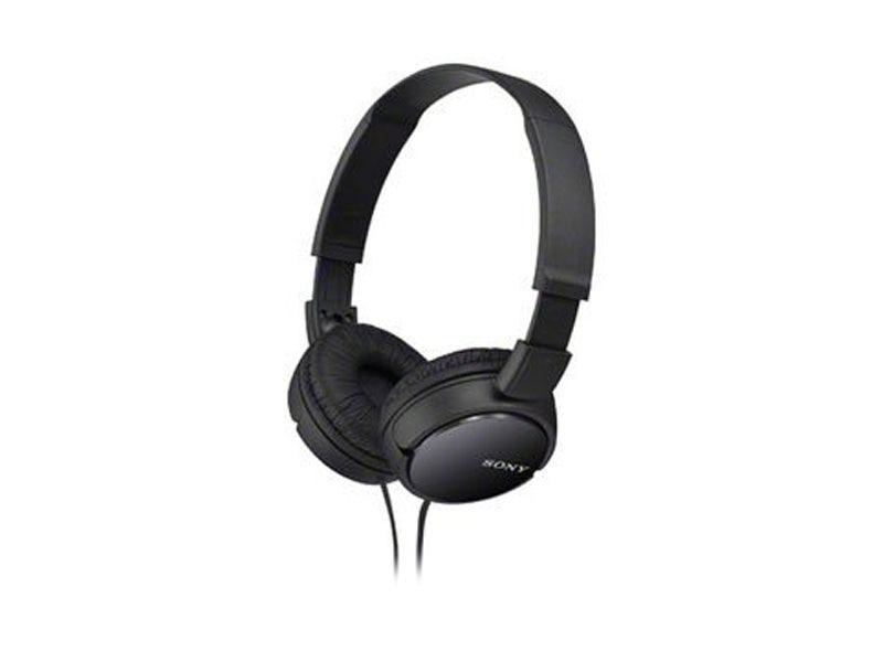 Audífonos Sony MDRZX110 On-Ear Alámbricos (Negro)