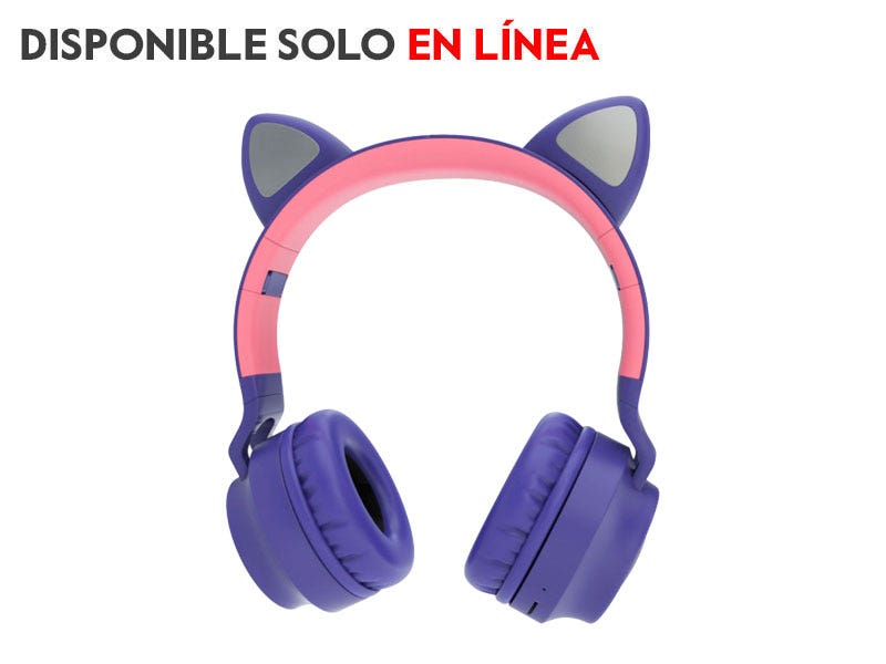 Audífonos Xtech Hera On-Ear Inalámbricos con Micrófono (Morado/Rosado)