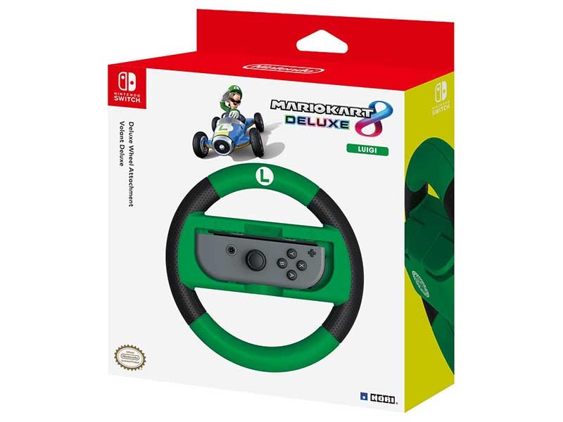 Accesorio Nintendo Switch HORI Mario Kart 8 Luigi Racing Wheel