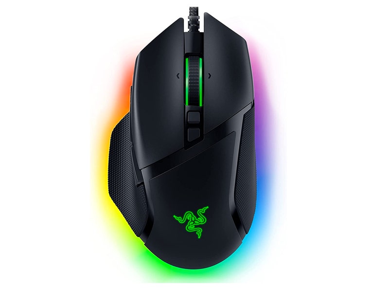 Mouse Razer Basilisk V3 Ergonómico Personalizable con Iluminación (Negro)