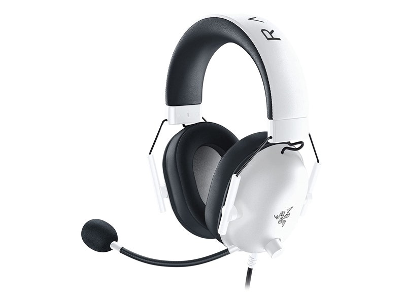 Headset Razer BlackShark V2 X Gaming Alámbrico con Micrófono (Blanco)